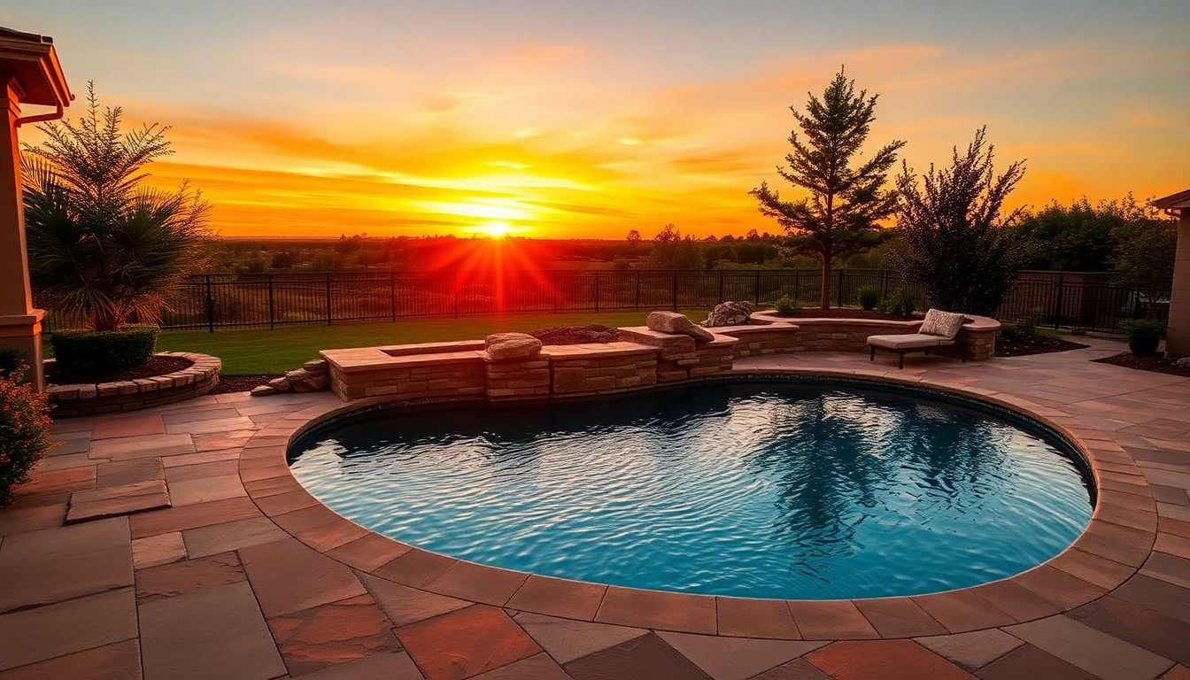 Enhance your outdoor living with beautifully designed hardscapes & pools, blending aesthetics and functionality.