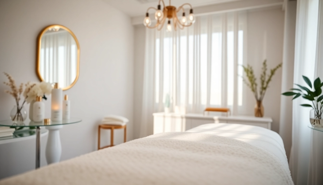 Enhance your skincare journey with Faltenbehandlung Zürich in a peaceful beauty treatment room.