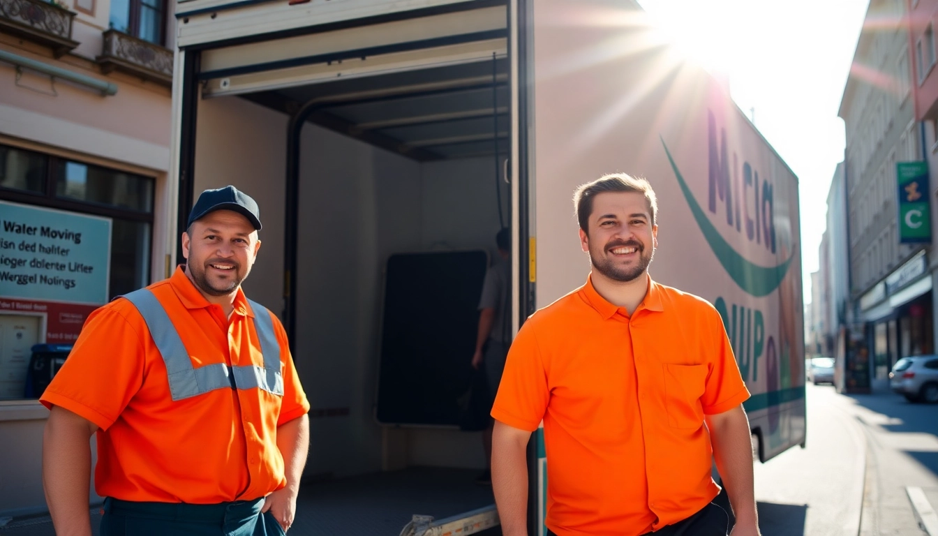 Efficient Umzug Fürth services with professional movers handling furniture in Nürnberg.