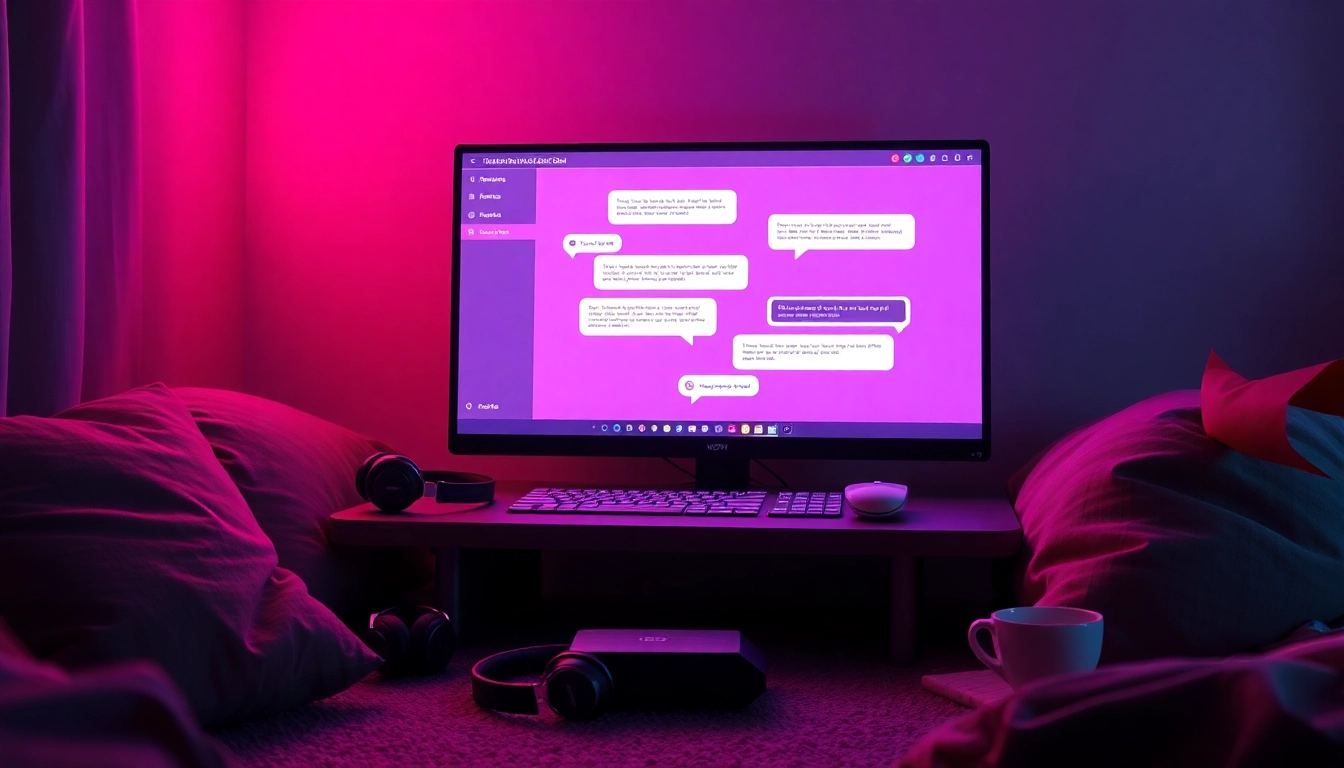Engage with crushin ai through an advanced NSFW AI chat interface in a cozy setting.