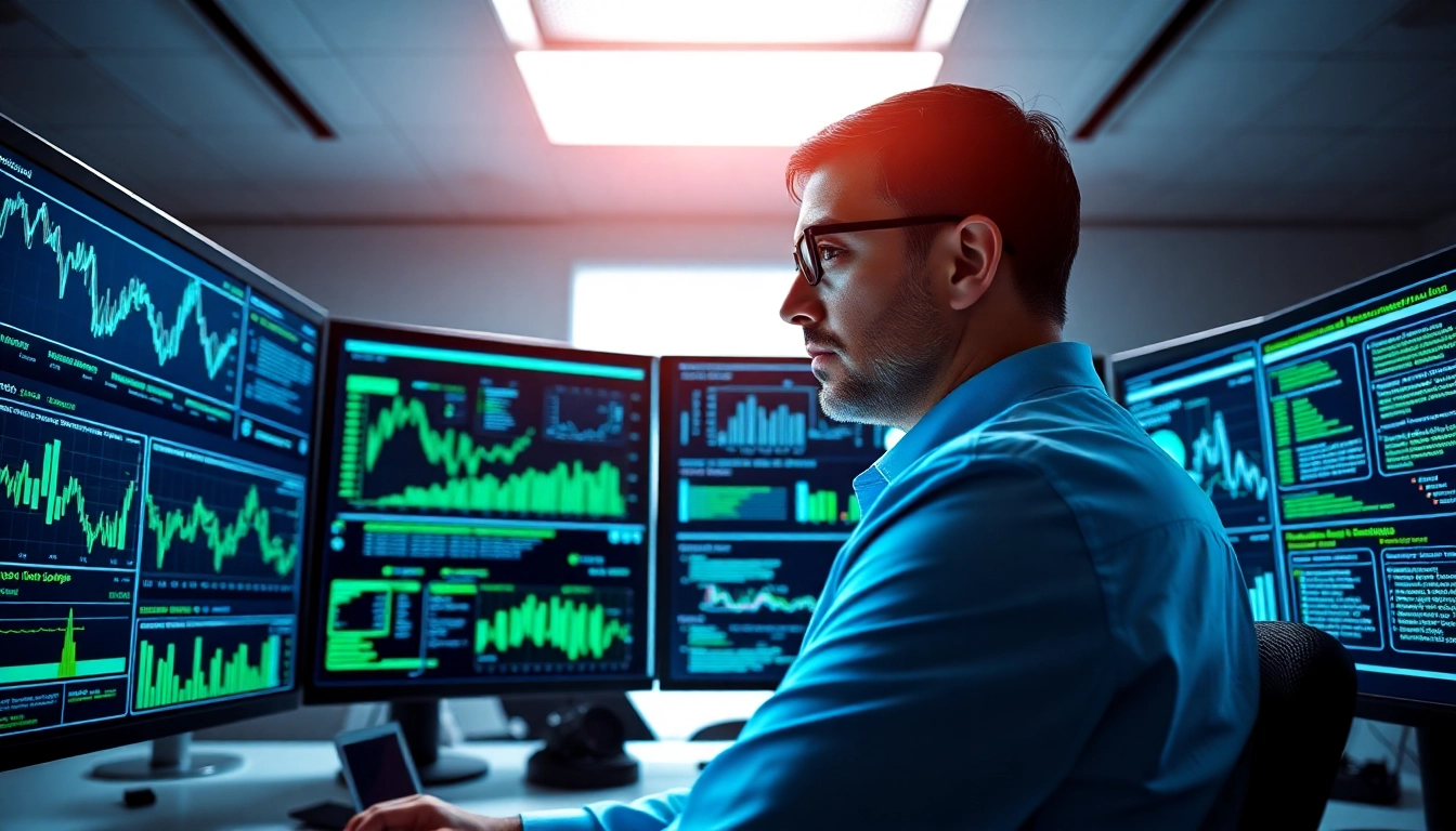 Enroll in a cyber security course while witnessing an expert analyzing data on multiple screens.