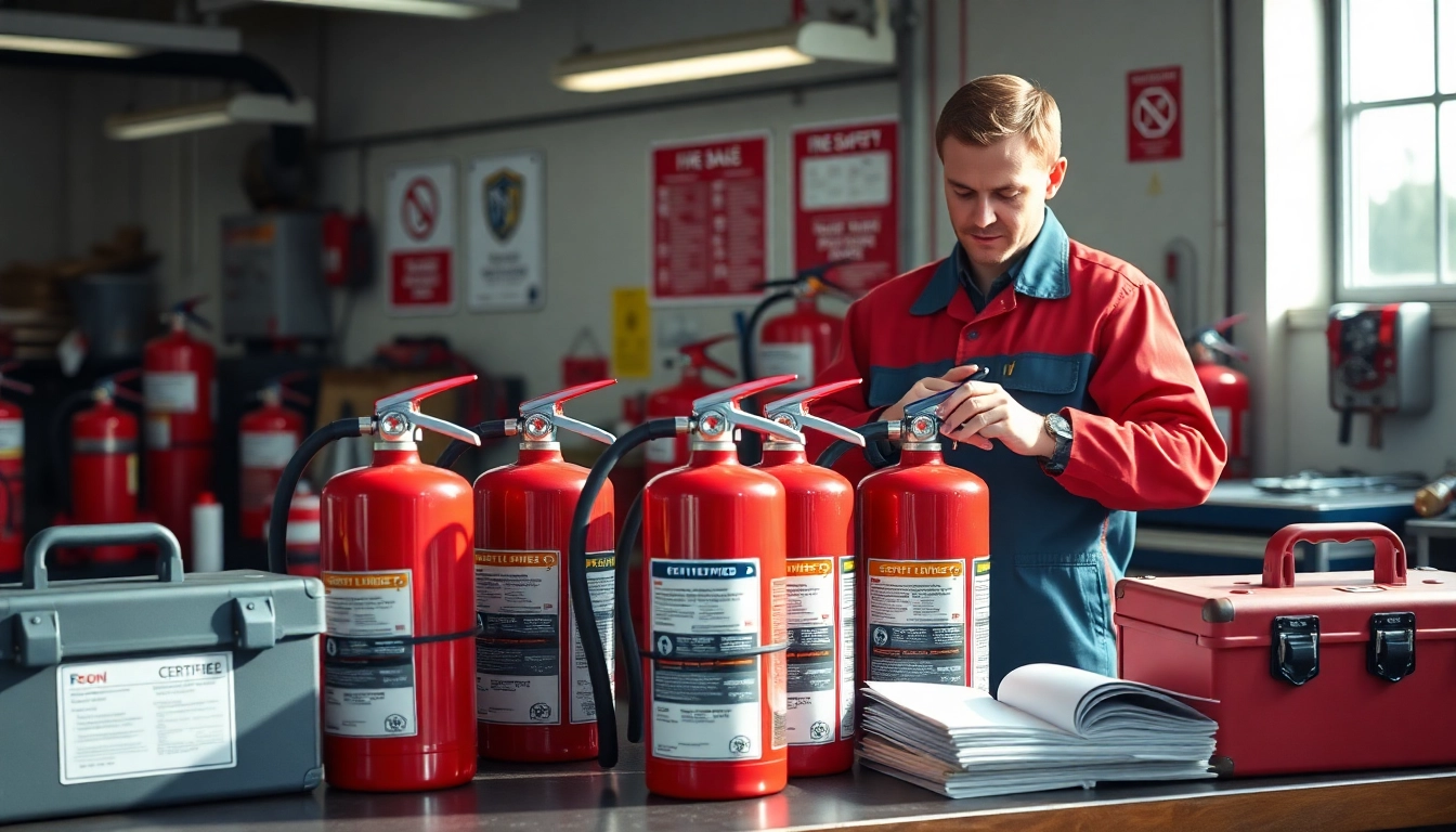 Ensure fire extinguisher servicing Lichfield is conducted by certified professionals during thorough inspections.