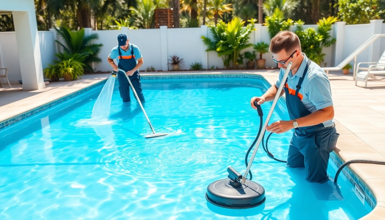 Enhance your pool with expert pool service in Largo for a sparkling clean experience.