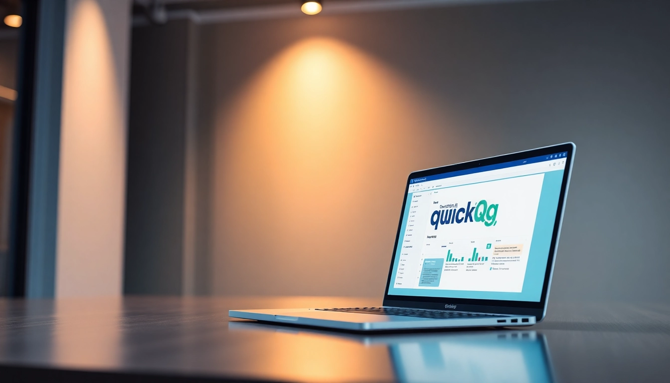 View a productive desktop application interface on quickq官网, highlighting user engagement features.