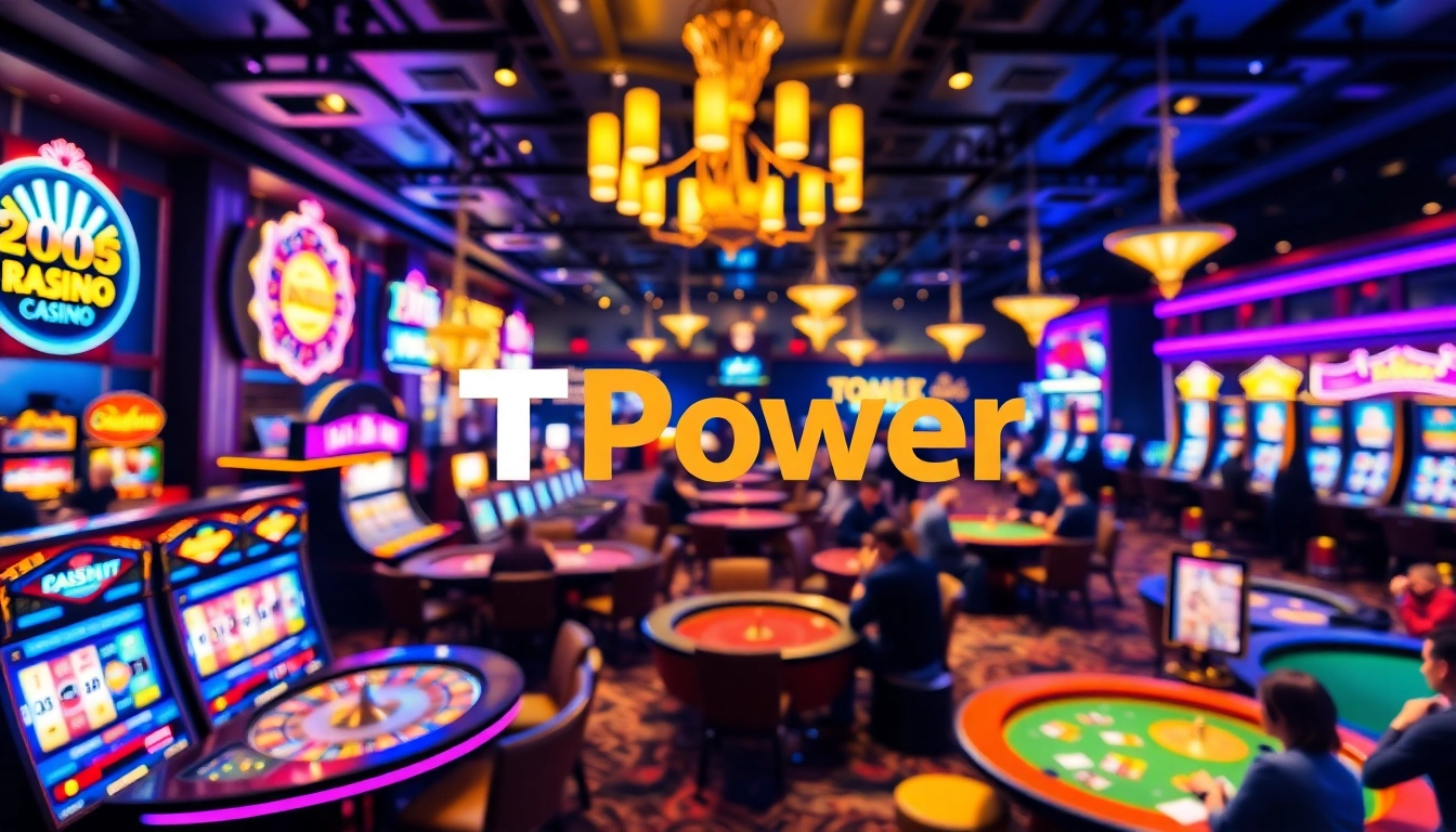 Join the thrill of TPower casino with exciting gaming experiences and vibrant casino atmosphere.