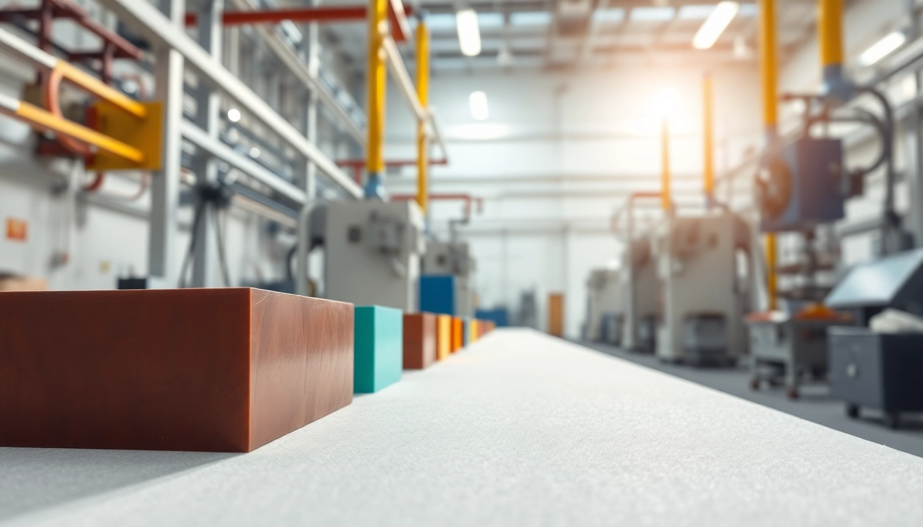 Showcase of epoxy prepregs illustrating their quality and texture in a high-tech manufacturing setting.