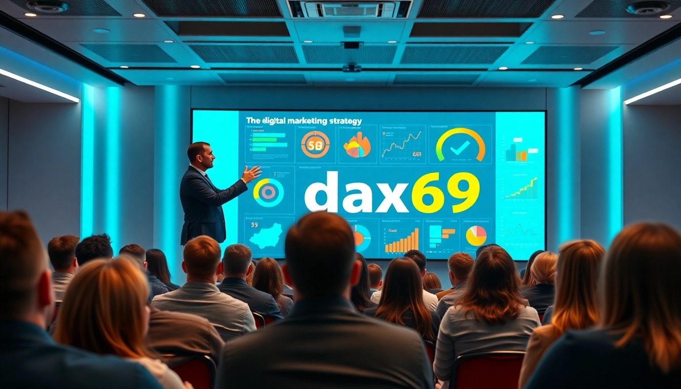 Menyajikan strategi pemasaran digital dax69 yang menarik di depan audiens yang terlibat.