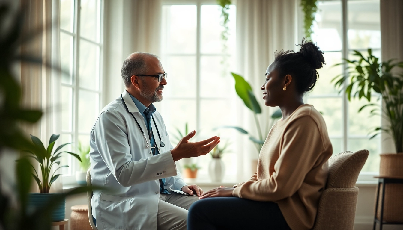 Engaging psychotherapy session in Dubai showcasing therapist-client interaction.